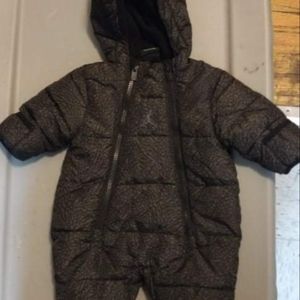 Jordan Snowsuit Size 0-3 months Brand New